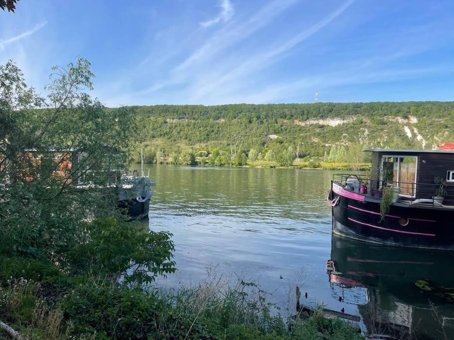 Maison Fleurs De Lys, Climatisee, Wifi Et Parking Privee Gratuit, Lave-Linge, Vernon Giverny 외부 사진